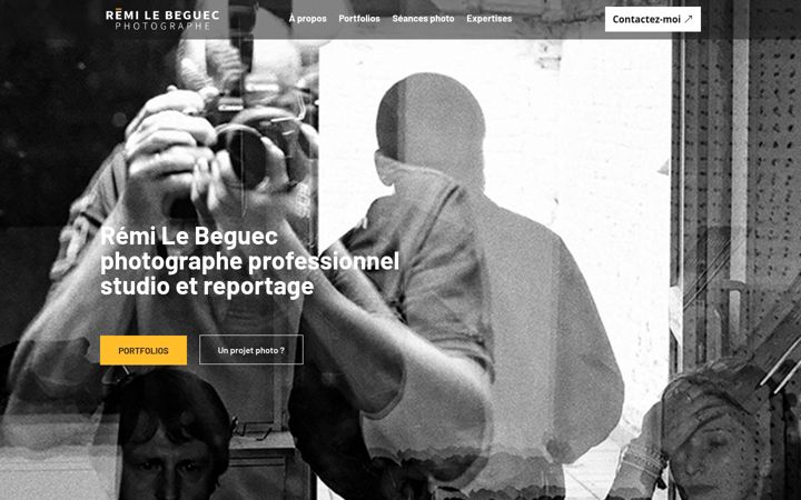 Snimka zaslona za lebeguecphotographe.com