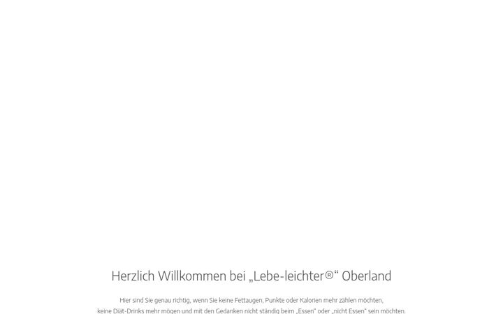Screenshot of lebeleichter-oberland.de