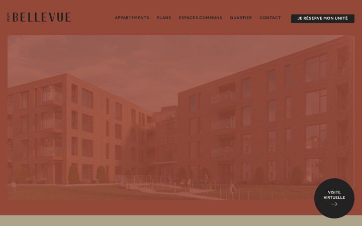 Screenshot of lebellevuecondos.com