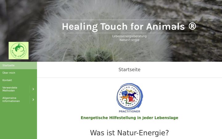 Screenshot of leben-im-mineralischen-gleichgewicht.at