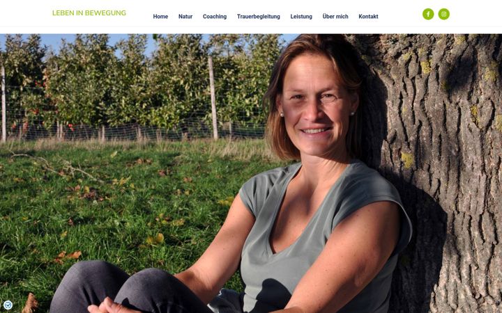 Screenshot of leben-in-bewegung.com
