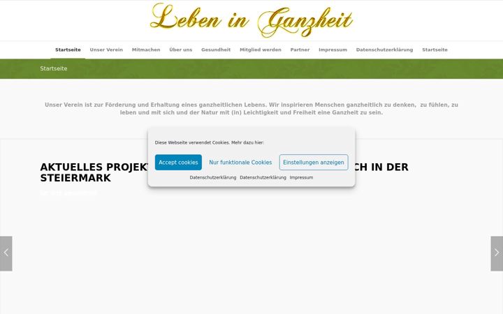 Screenshot of leben-in-ganzheit.at