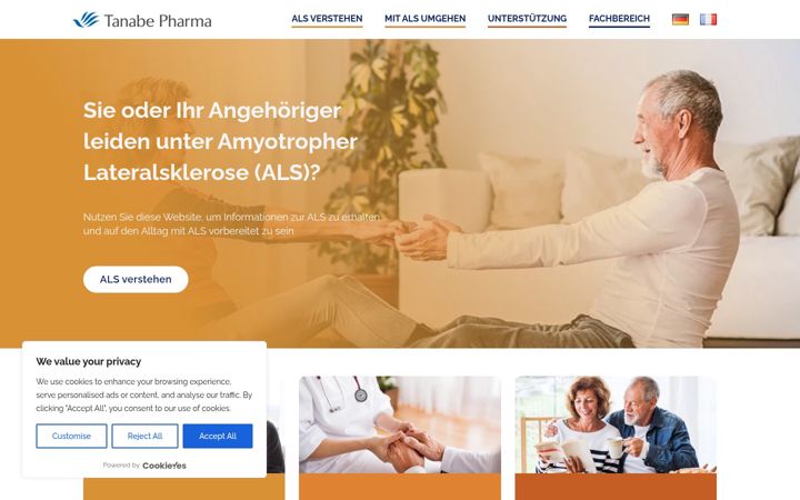 Screenshot of leben-mit-als.ch
