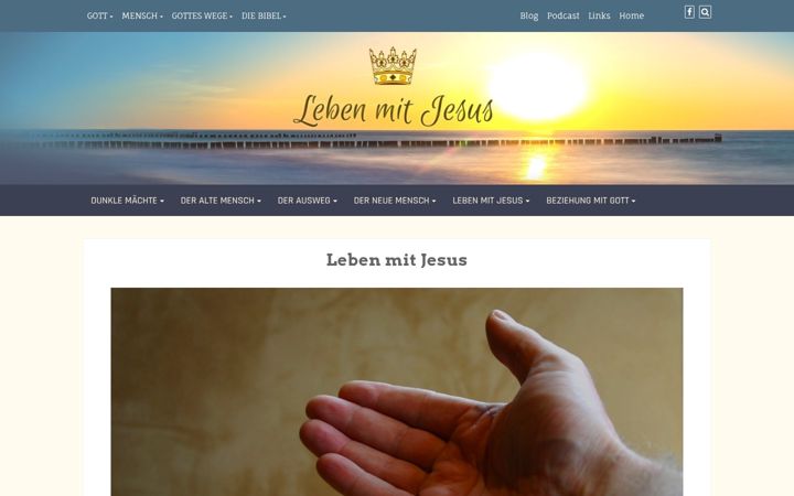 Screenshot of leben-mit-jesus.net