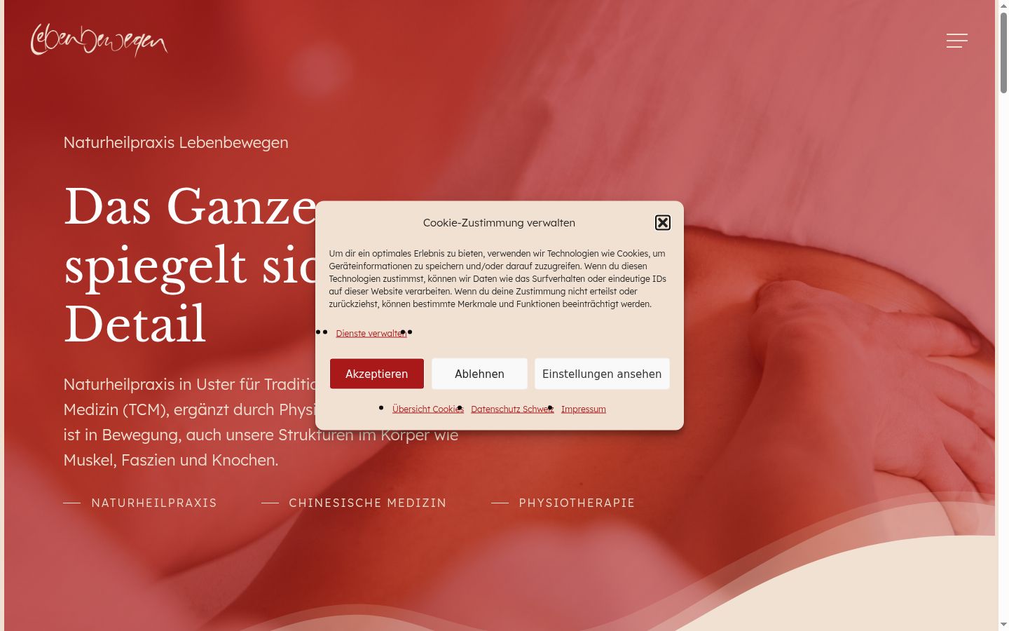 Screenshot tal-banner tal-kunsens muri qabel kwalunkwe interazzjoni