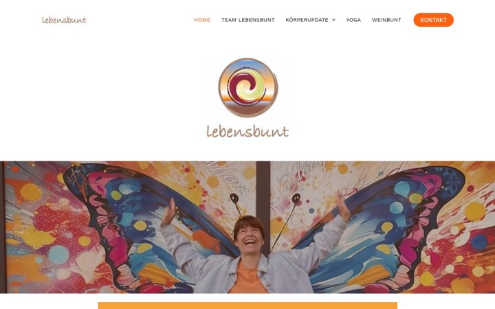 Screenshot of lebens-bunt.de