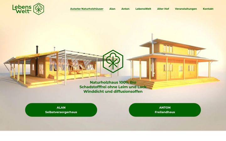 Screenshot of lebens-welt.com