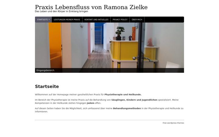 Screenshot of lebensfluss-zielke.de