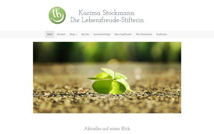 Screenshot of lebensfreude-heute.de