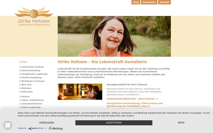 Screenshot of lebenskraft-gestaltung.de