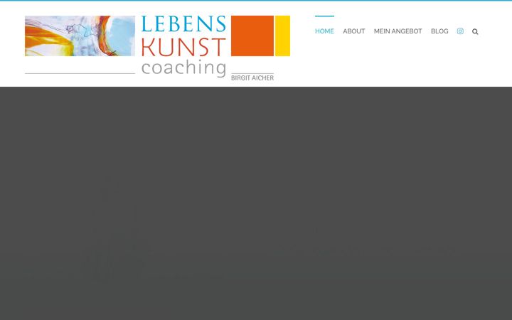 Screenshot of lebenskunst-coaching.com