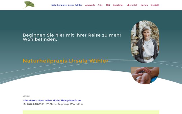 Screenshot of lebensmedizin.net