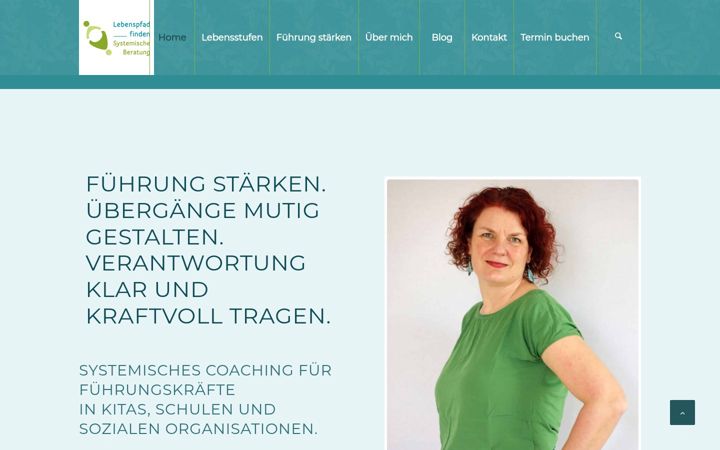 Screenshot of lebenspfad-finden.com