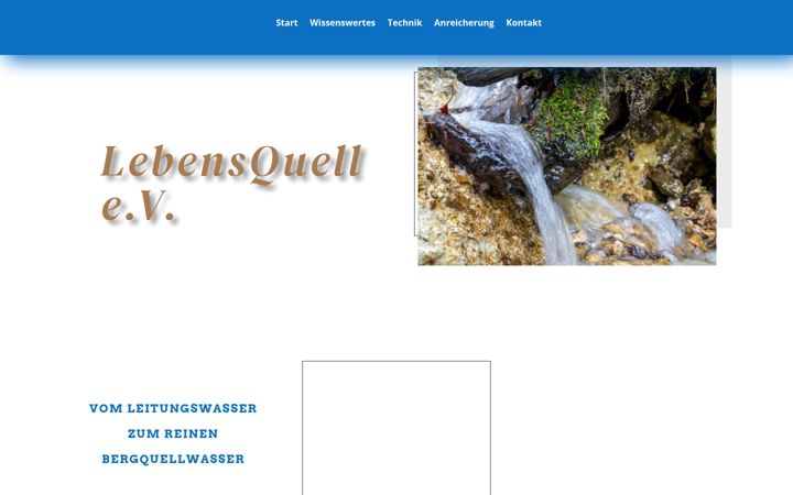 Screenshot of lebensquellev.de