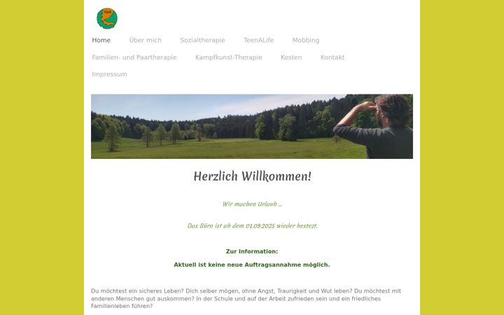 Screenshot of lebenssicher.com