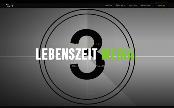 Screenshot of lebenszeit-media.de
