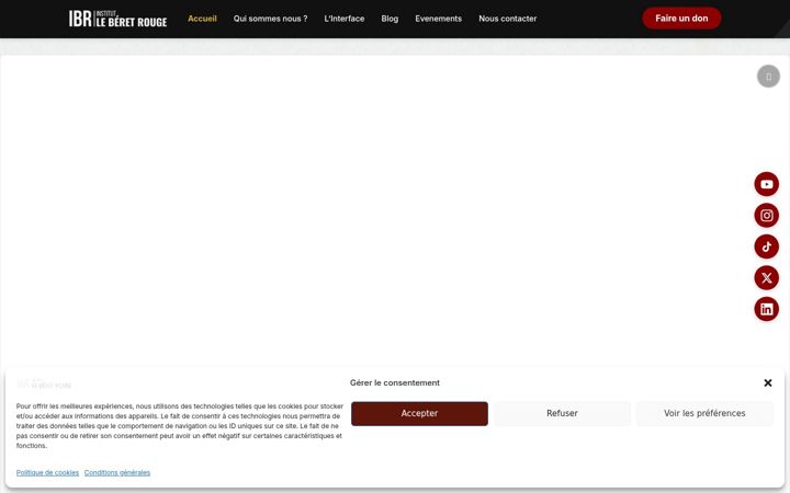 Screenshot of leberetrouge.fr
