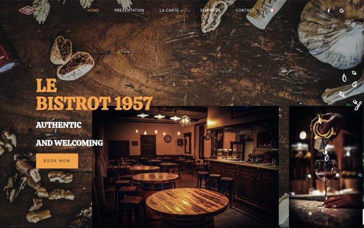 Screenshot of lebistrot1957.fr