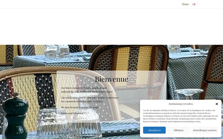 Screenshot of lebistrotcotignac.fr