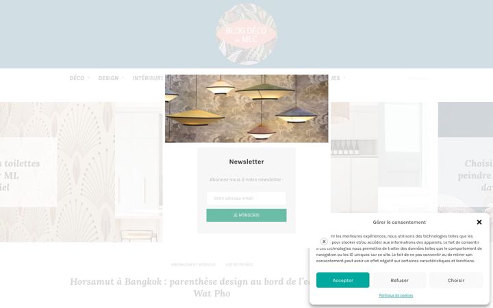 Screenshot of leblogdecodemlc.com