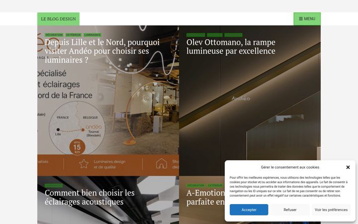 Screenshot of leblogdesign.com