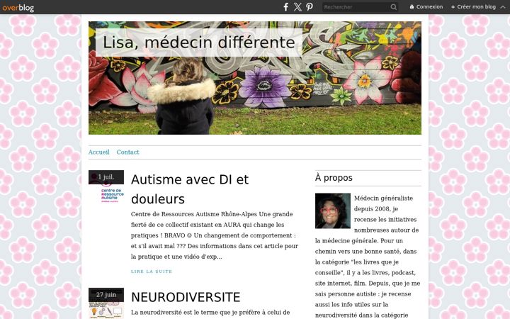 Screenshot of leblogdudrlisaotton.com