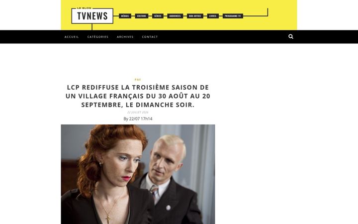 Screenshot ta' leblogtvnews.com