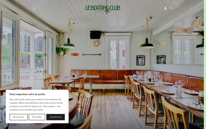 Screenshot of leboatingclub.com