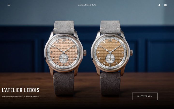 Screenshot of lebois.com
