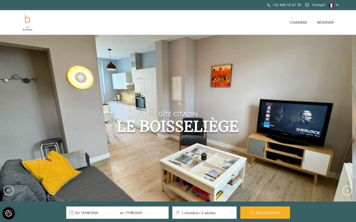 Screenshot of leboisseliege.be