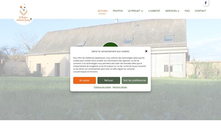 Screenshot of lebonheurestdanslagrange.fr