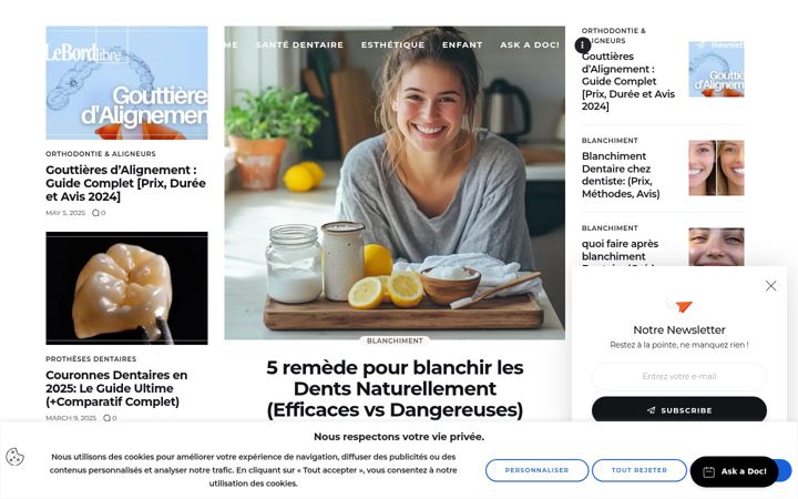 Screenshot of lebordlibre.com