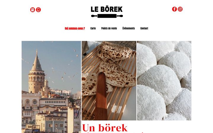 Screenshot of leborek.fr