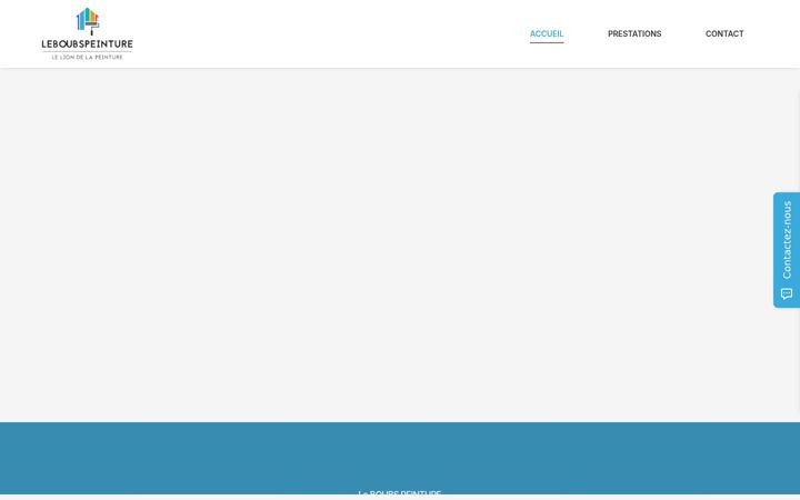 Screenshot of leboubspeinture40.fr