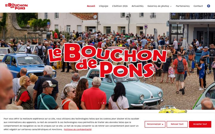 Screenshot of lebouchondepons.fr