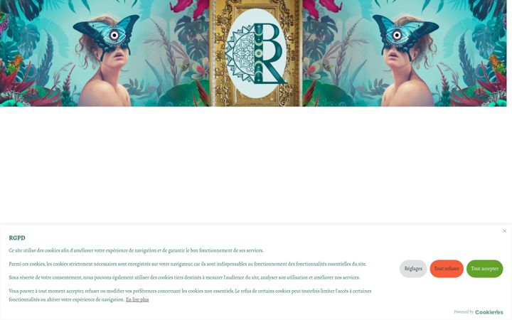 Screenshot of leboudoirroux.fr