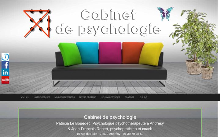 Screenshot of lebouedec.fr