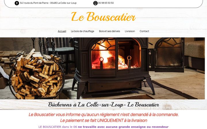 Screenshot of lebouscatier.fr