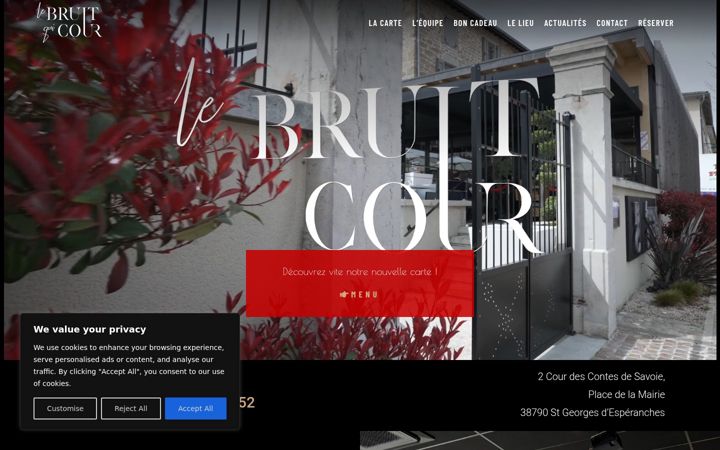 Screenshot of lebruitquicour.fr