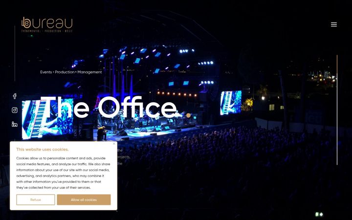 Screenshot of lebureau-prod.com