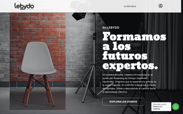 Screenshot of lebydoo.es