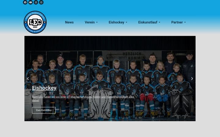 Screenshot of lec-leipzig.de