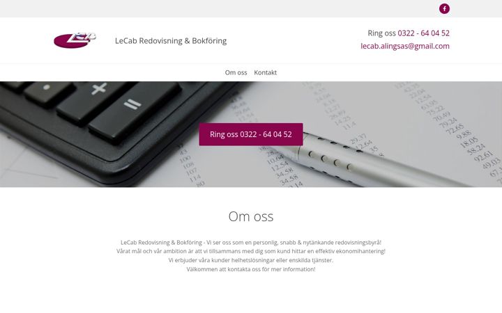 Screenshot of lecabalingsas.se