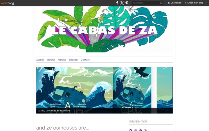 Screenshot of lecabasdeza.fr