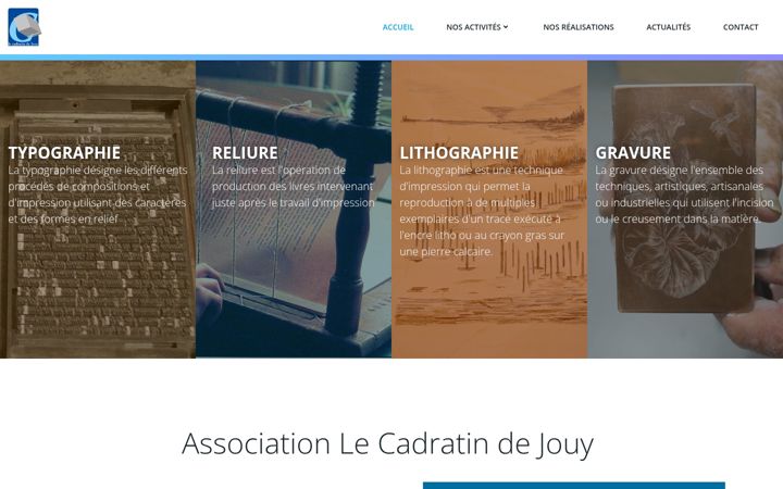 Screenshot of lecadratindejouy.fr