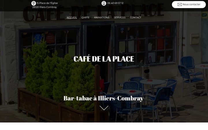 Screenshot of lecafedelaplace-gregory.fr