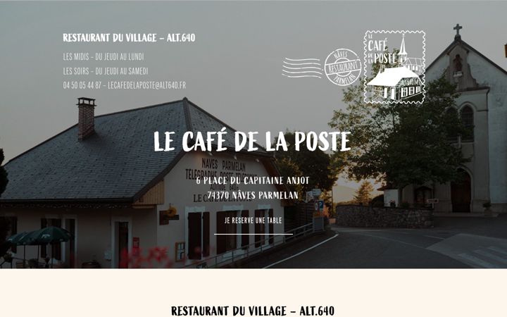 Screenshot of lecafedelapostealt640.fr