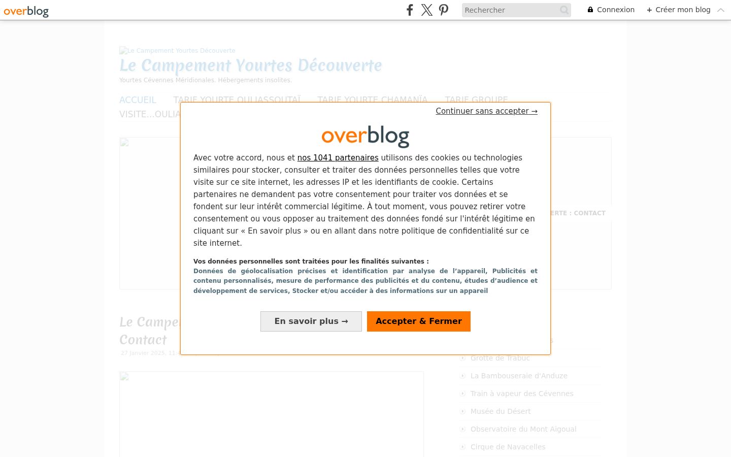 Screenshot van de toestemmingsbanner zoals getoond vóór enige interactie