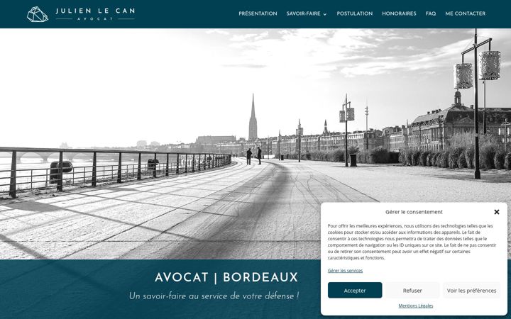 Screenshot of lecan-avocat.fr