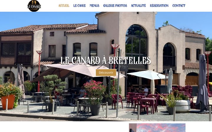 Screenshot of lecanardabretelles47.fr